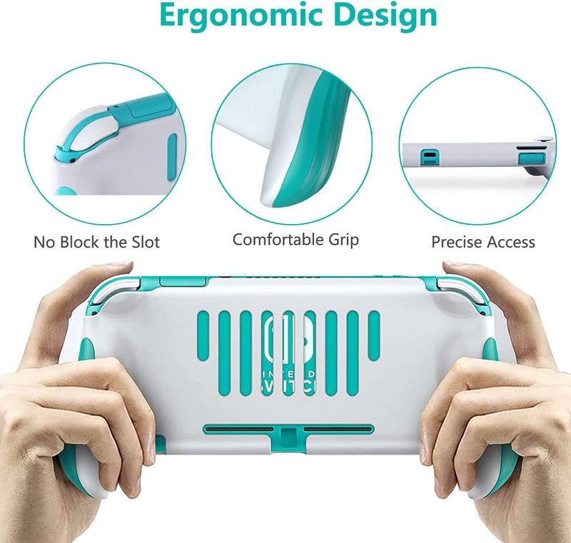 VOVIGGOL حافظة نينتندو سويتش لايت، تصميم قبضة للحماية أثناء اللعب، ملحق مريح Ergonomic - Image 5
